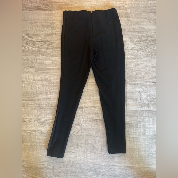 Sugar+Lips Black Business Leggings with Black Side Design on each Leg Size L - Picture 3 of 6